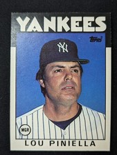 1985 Topps Traded #86T Lou Piniella New York Yankees