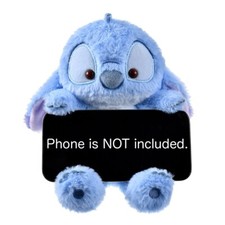 Disney Store Japan Stitch Plush Smartphone Mobile Phone Stand Holder