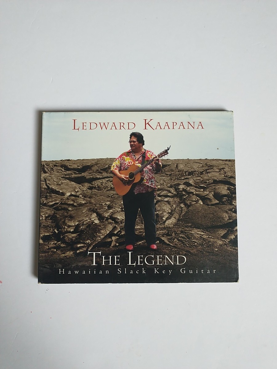 LEDWARD KAAPANA - The Legend - Hawaiian Slack Key Guitar - 4 CD
