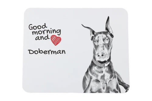 Dobermann muismat met hond Art-Dog