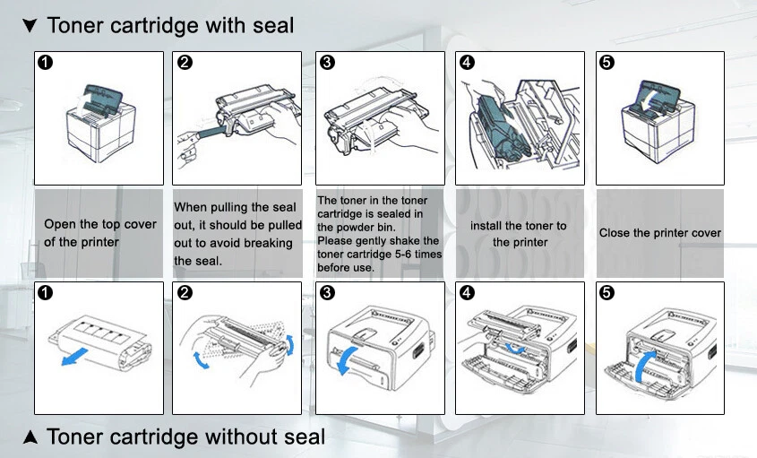 Black Toner UCI Brand fits for hp Color LaserJet CP1514n Cp1515n CP1215 - Image 4 of 4