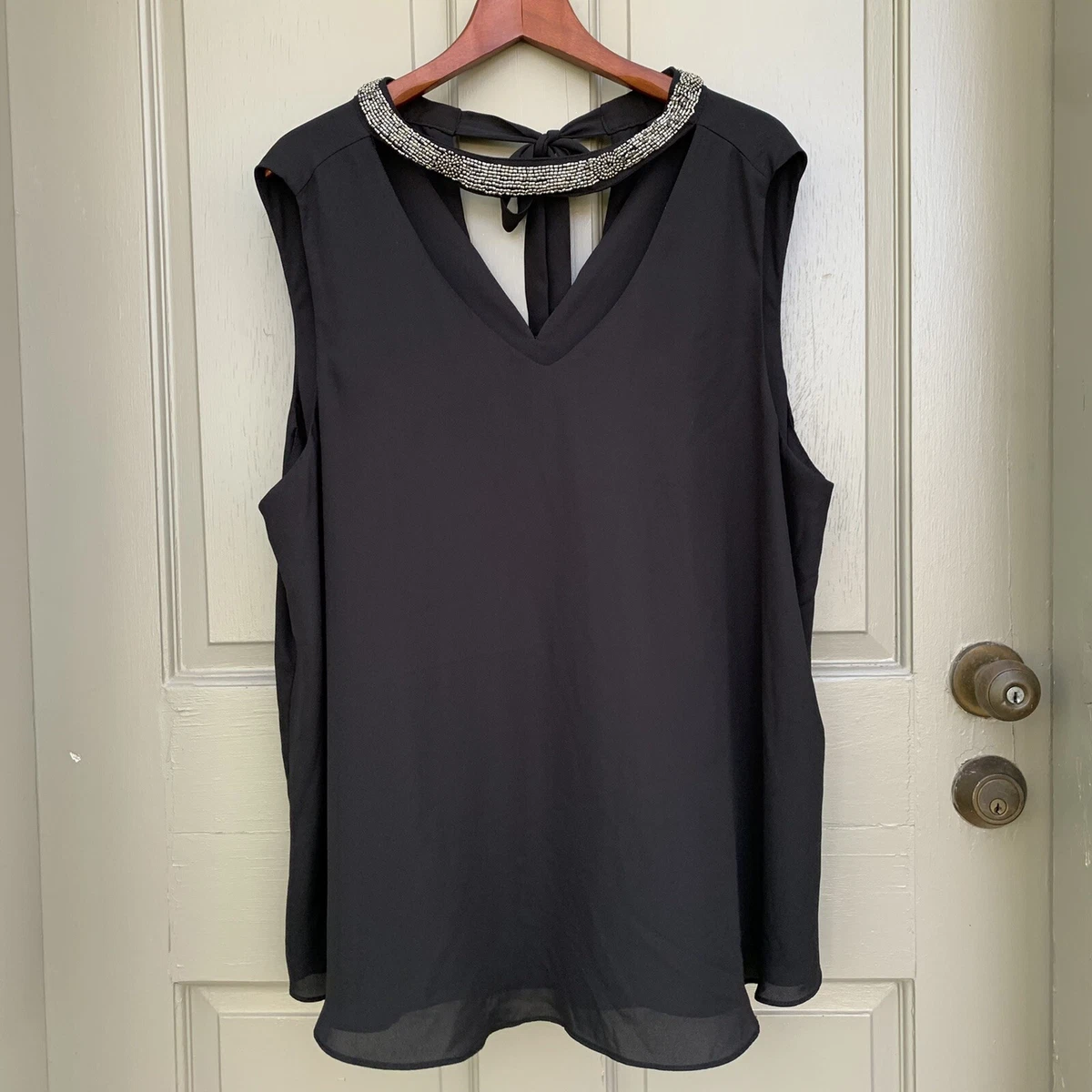 high v neck blouse