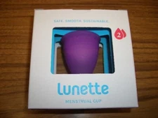 Lunette MENSTRUAL CUP • Model 2- Normal to Heavy Flow-Purple