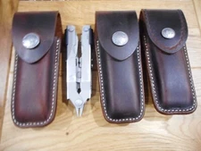Gerber Diesel or MP600 multi tool leather sheath. Sheath only. You choose snap.