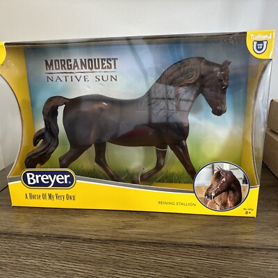 Breyer #1856 MorganQuest Native Sun Morgan World Champion Reining Stallion 2021