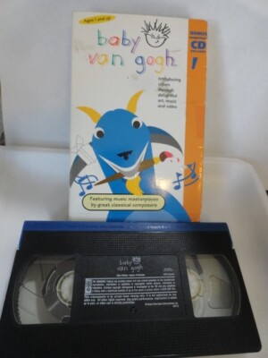 Walt Disney Baby Einstein Baby Van Gogh VHS Tape Introducing