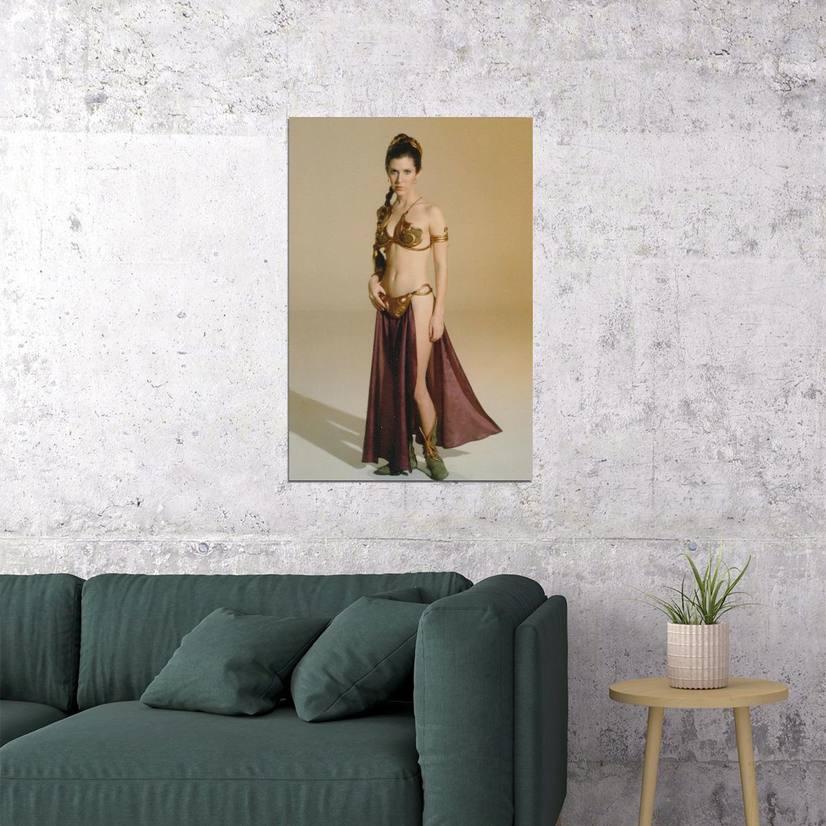 404452 Princess Leia Slave Leia WALL PRINT POSTER US | eBay