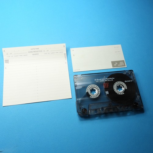 🍒 1x SONY HF 90 * IEC I Type 1 * Tape Cassette Casete Kassette кассета * 1992 - Picture 3 of 3