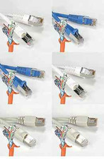 10FT-150'FT CABLE CAT5'e CMX Outdoor Network Ethernet Lan UV Shielded FTP Solid