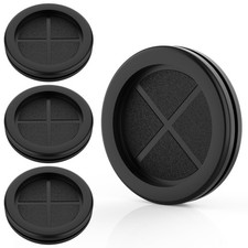 Firewall Rubber Grommets 1-11/16" ID 2" Drill Hole Double-Sided Hole Plugs for W