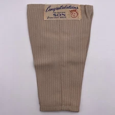 Antique 1900s Levy Bros Louisville Ky Promo Congratulations Baby Son Mini Pants