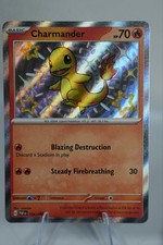 Charmander 109/091 Paldean Fates Shiny Rare Baby Shiny Holo Pokemon NM on eBay