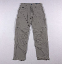 Kuhl Pants Mens 30x32 Stealth Convertible Brown Hiking Outdoor Utility