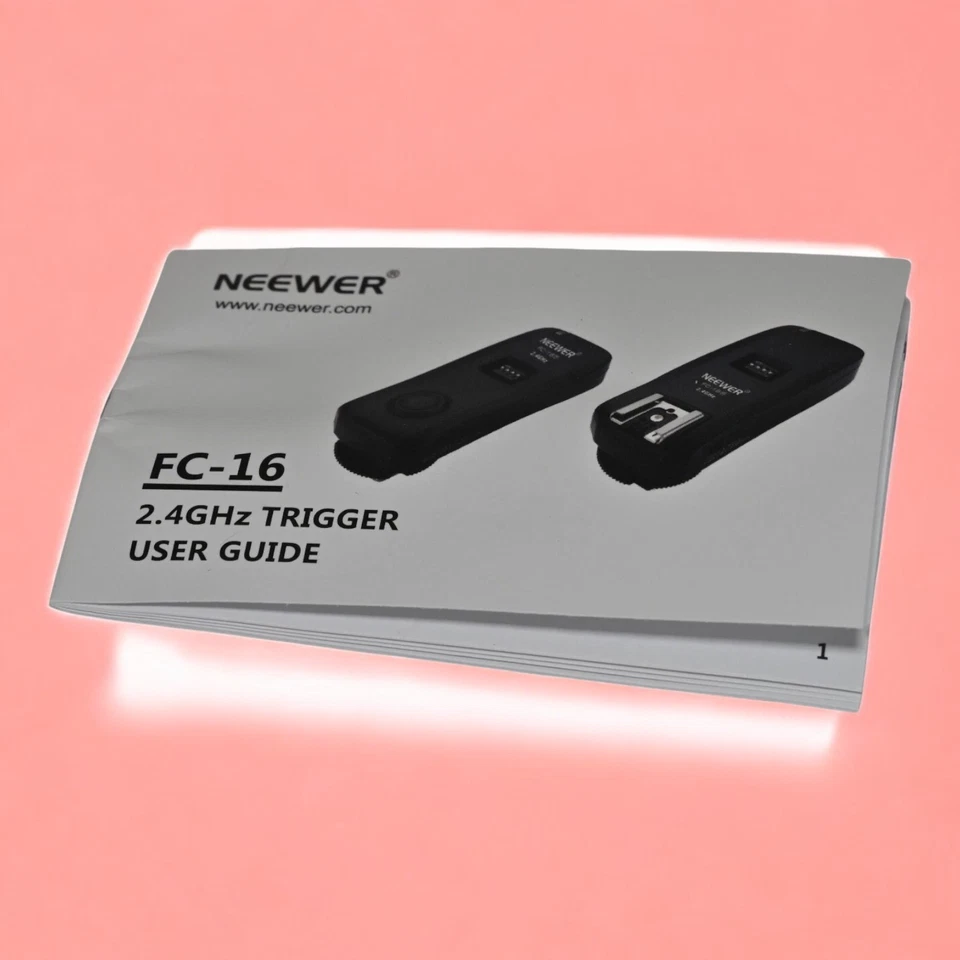 Neewer FC-16 2.4GHz Wireless Flash Trigger Kit-N for Nikon – Open Box - Image 4 of 4