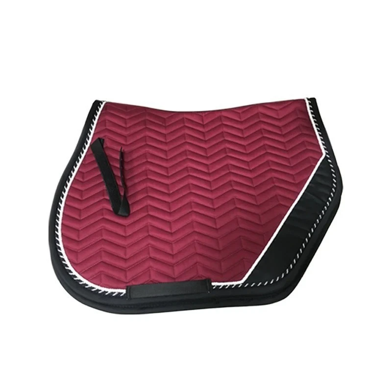 Horse Saddle Pad English All Purpose Square Wither Relief for Training & Comp - Image 3 of 4