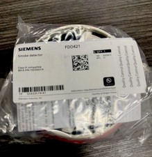 Siemens FDO421 Smoke Detector Class-X  P/N 102356314 With Siemens Detector Base