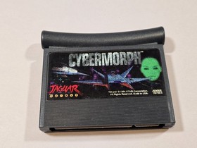 Atari Jaguar Console Controller Game Cybermorph & Cables Model M24C018638 TESTED
