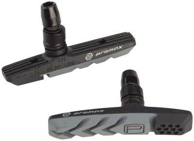 Promax B-3 Air Flow Gray Brake Pads-70mm Dual-Compound, Finned Cooling Design