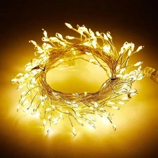 3/6/9M USB LED Firecracker String Lights Remote Fairy Lights for Party Xmas Gard