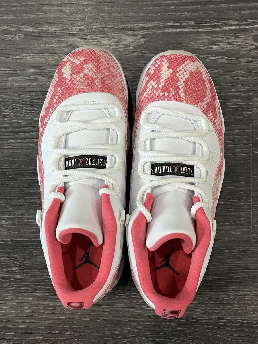 pink snakeskin 11 lows