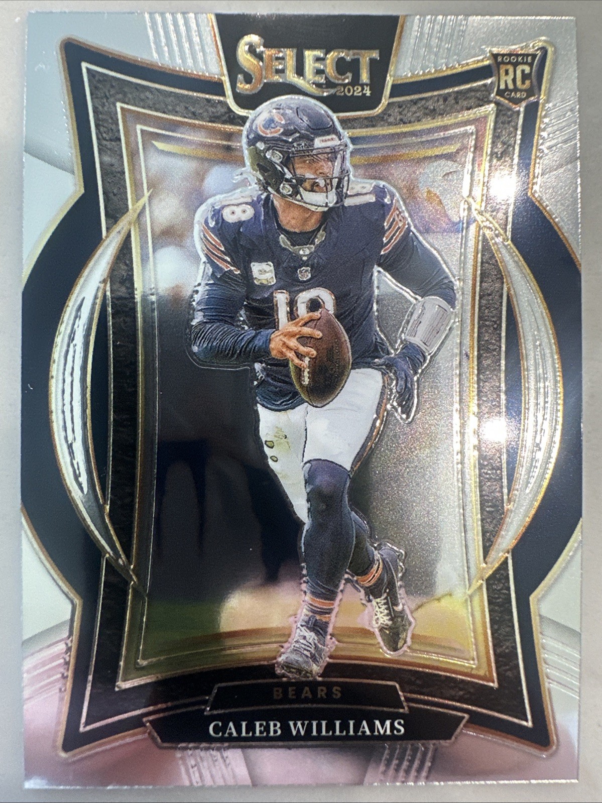 2024 Panini Select - Concourse Caleb Williams #25 Silver Prizm (RC)