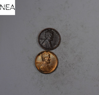 1911 1911 S Lincoln Wheat Penny Cent Lot XF/AU 2 Coins ZWL34