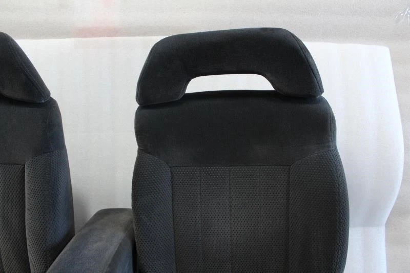 1995 1996 1997 CHEVROLET BLAZER DRIVER PASSENGER FRONT SEATS + CONSOLE GRAPHITE Foto 4 de 4