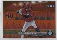 2024 Bowman Scouts Top 100 Orange Refractor /25 Edwin Arroyo #BTP-40 1d0w