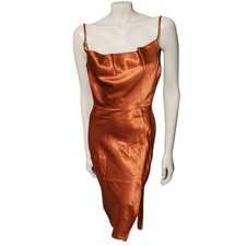LAST CHANCE Shein Burnt Orange Women's Dress Size Small