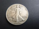 1941  Liberty Walking Half Dollar  90% Silver  VF