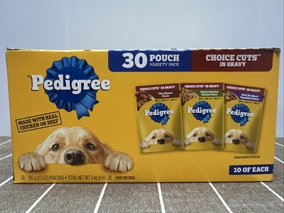Pedigree 30 Pouch Choice Cuts In Gravy