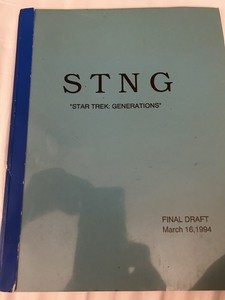 STNK.  Star Trek Generations Screenplay Final Draft Script March 16, 1994.