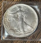 1992 Walking Liberty American Eagle $1 Dollar Coin, Fine Silver 1 oz!