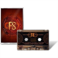 FIVE FINGER DEATH PUNCH F8 SMOKE-COLORED CASSETTE NEW CASSETTE