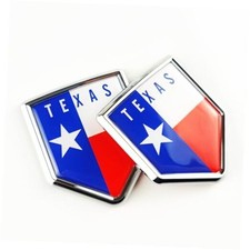 Texas Flag Decal Sticker Car Emblem Texas Flag Car Decoration Accessories