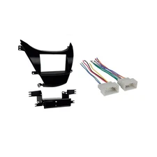 Fits Hyundai Elantra 2011-2013 Multi DIN Harness Radio Install Dash Kit