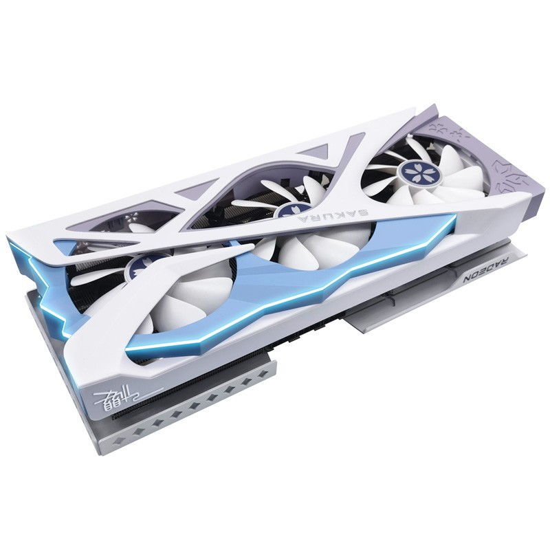 Yeston RX 9070XT 16GB GDDR6 Sakura Eyebrow Marry OC Gaming GPU