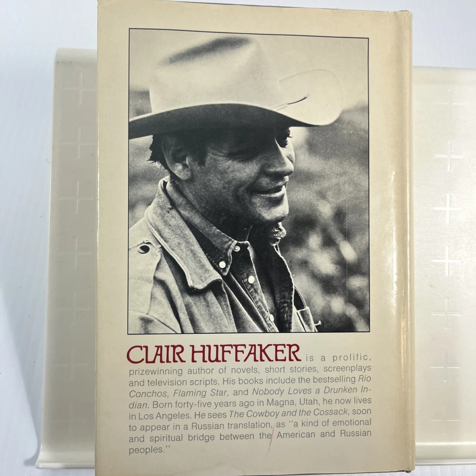 THE COWBOY AND THE COSSACK by Clair Huffaker 1st Ed HCDJ Literature Adventure - Image 2 of 4