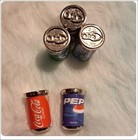 1:12 scale Miniatures- 5 soda can lot, real metal, adult collector. Mini. — photo 4