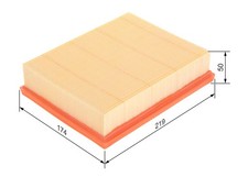 BOSCH Luftfilter 1 457 433 585 Filtereinsatz für KLASSE MERCEDES W169 W245 150 BOSCH Luftfilter 1 457 433 585 Filtereinsatz für KLASSE MERCEDES W169 W245 150