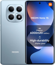 Image of XIAOMI Redmi Note 15, Smartphone 6+128 GB, Massive 6000Mah Battery, Water Resist