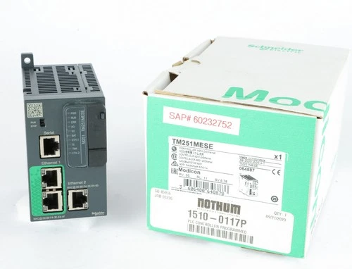 Schneider Electric Modicon TM251MESE Controller, M251-2x Ethernet Controller