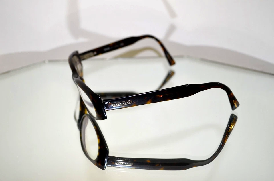 Коричневые оправы для очков HUGO BOSS Tortoiseshell - Изображение 2 из 4