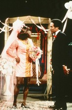 LMP79-056 1970s The Flip Wilson Show O.J. Simpson On Set Orig 35mm DIAPOSITIVA COLOR