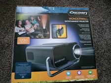 Wonderwall Discovery Expedition Entertainment Projector 120" Screen NEW in Box