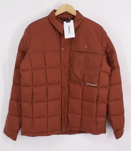 BERGHAUS MENS NOLLAN INSULATED SHIRT JACKET SAMPLE SIZE L DKRED RRP £140 IB - product listing photo