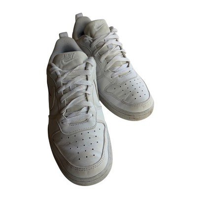 Nike Court Vision Low White Sneakers Youth Girls 7Y Women's 8.5 Eq DV5456-106