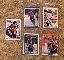 (5) Martin Gelinas 1990-91 Upper Deck Rookie card RC Score Pro O-pee-chee Oilers. rookie card picture
