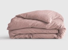 NWOT Quince Full Queen Linen Duvet Dusty Mauve
