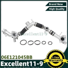 Aluminum Engine Coolant Pipe Water Hose For VW Touareg AUDI A4 A5 A6 Q5 Porsche